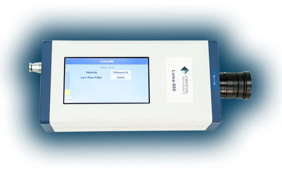 Crystal Instruments Luma-600 激光测振仪